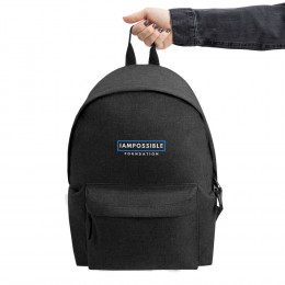 IAP Embroidered Backpack